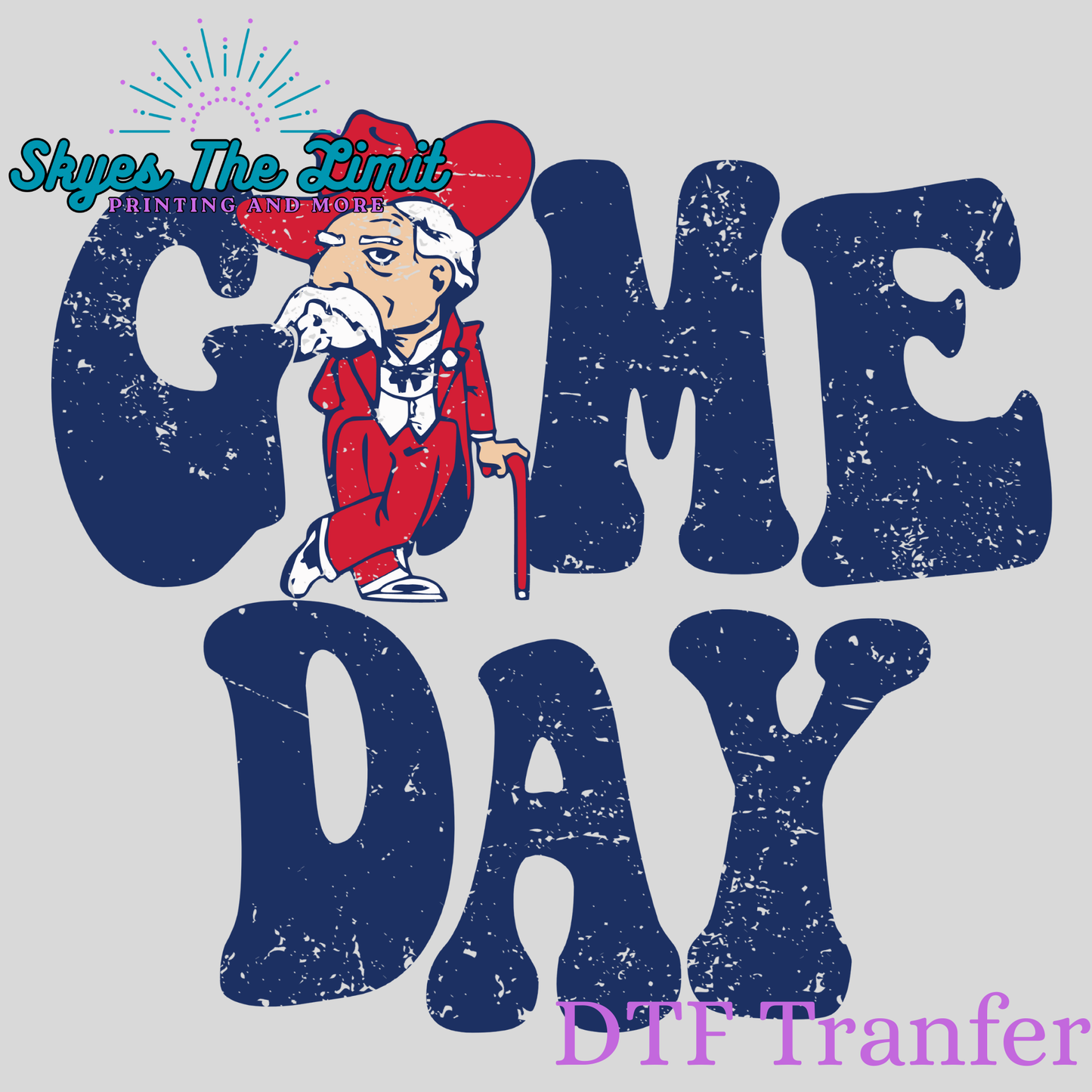 Rebels Game Day DTF TRANSFER