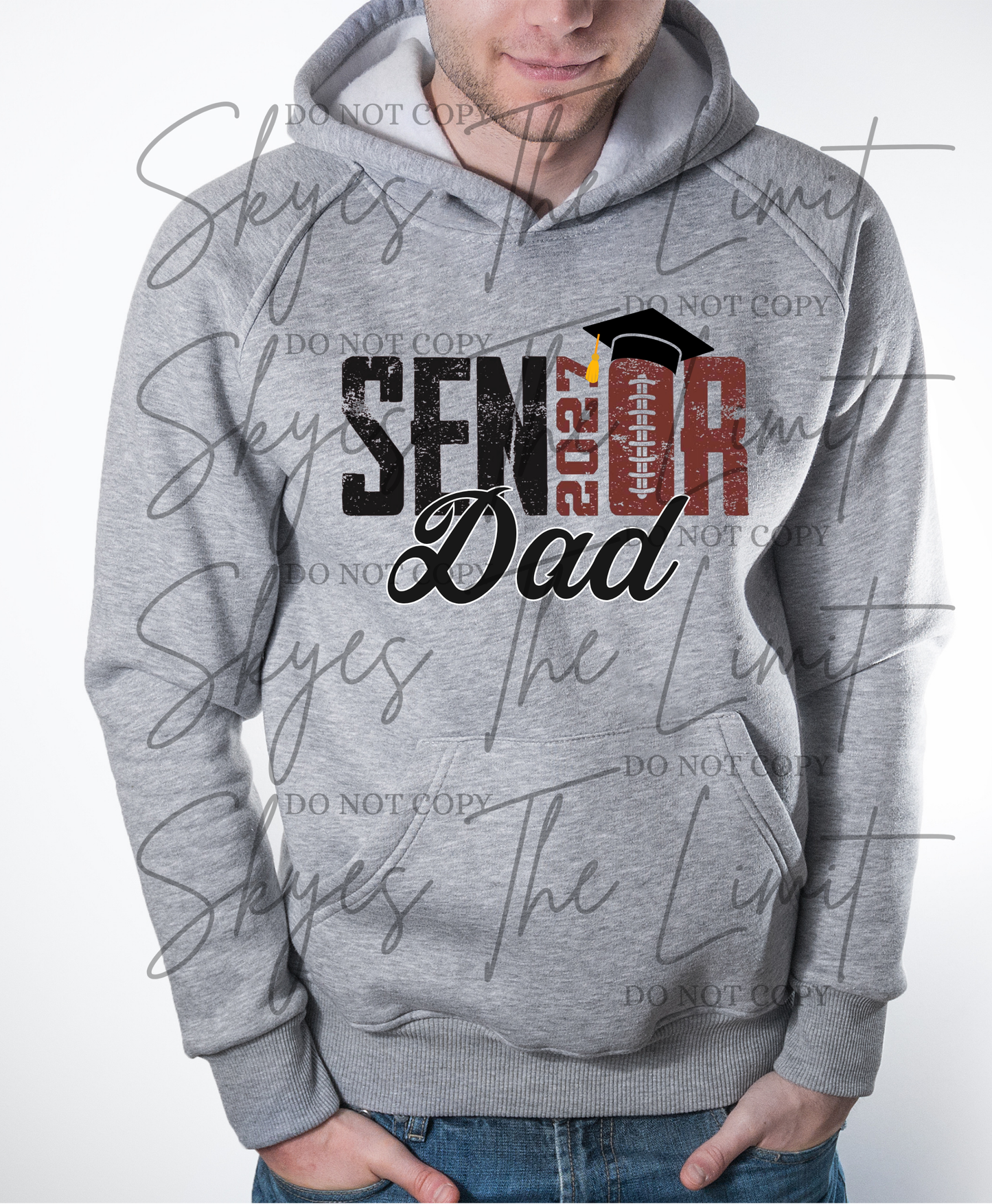 FOOTBALL SENIOR dad (black brown)