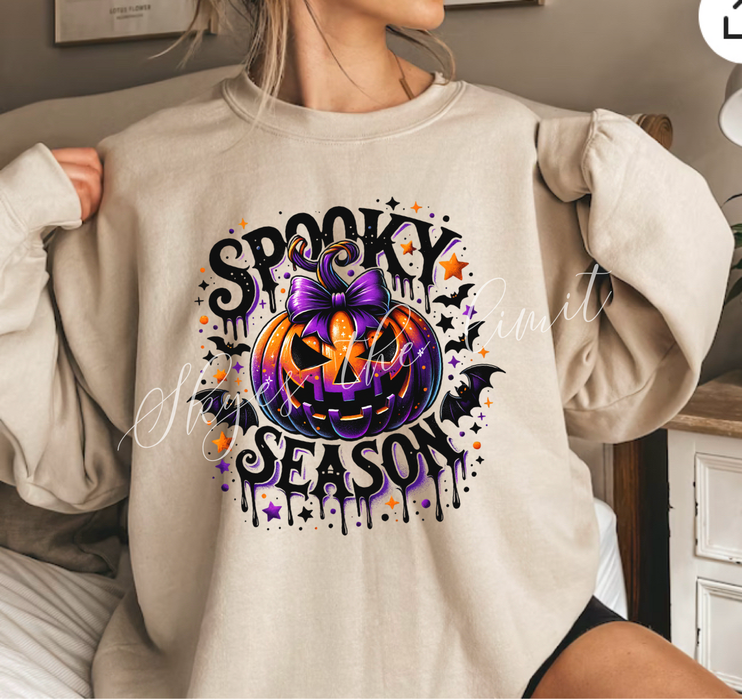 Spooky season youth-adult SWEATSHIRT