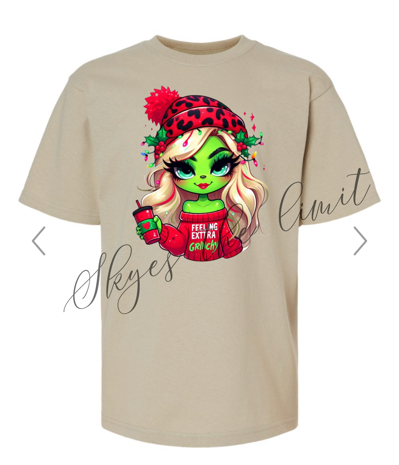 Girl Grinch T-Shirts youth-adult