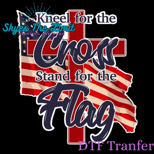 Kneel for the cross DTF TRANSFER