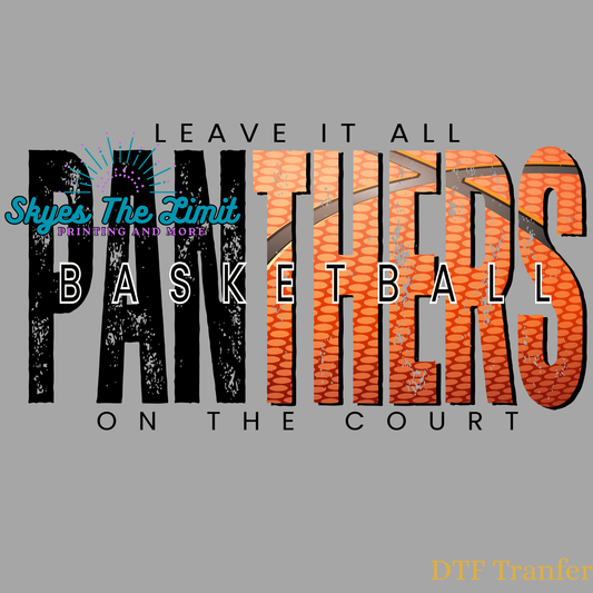 Panthers basketball DTF TRANSFER