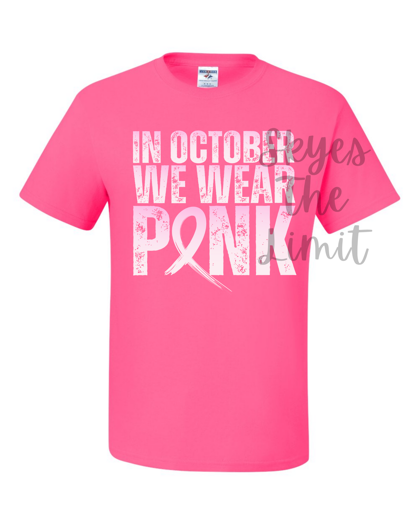 In October we wear pink