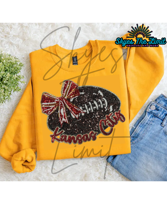 Sequin KC sweatshirt