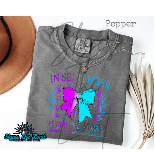 SUICIDE AWARENESS TEE