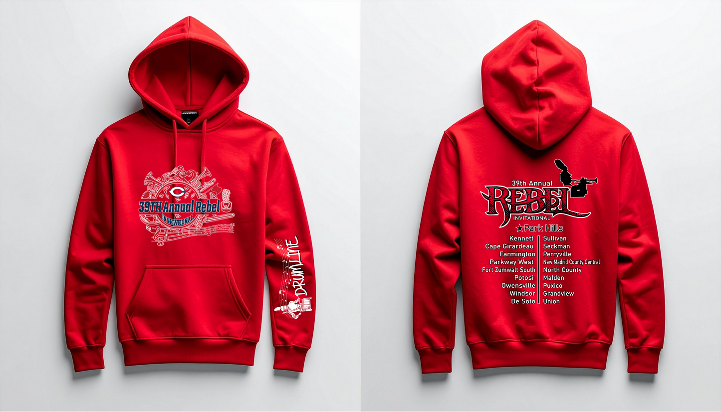 39th Annual Rebel Invitational hoodie
