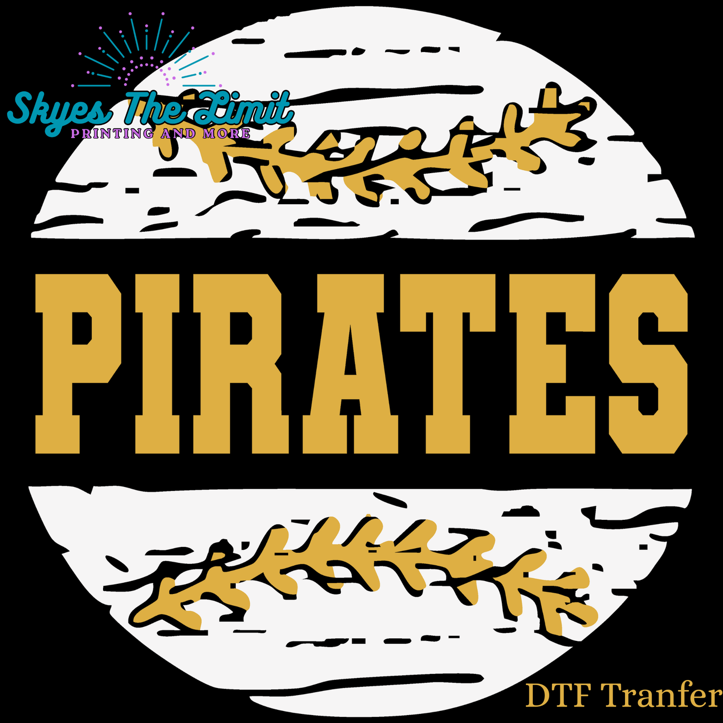 Pirates baseball DTF TRANSFER