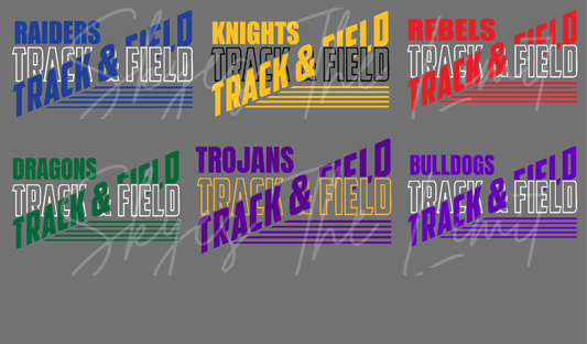 All Schools track and field garments