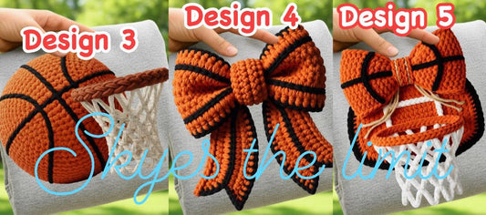 Basketball Crochet printed garments