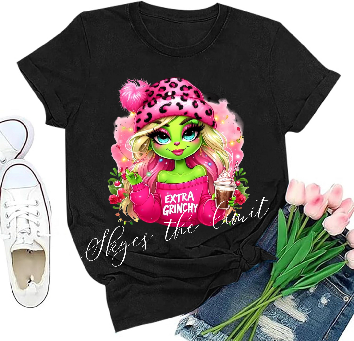 Girl Grinch (pink)