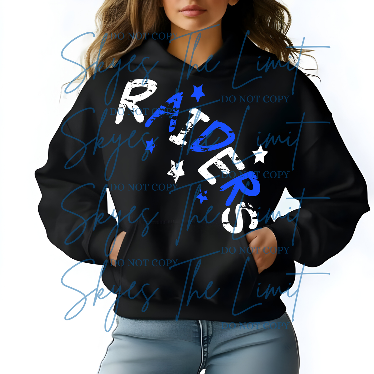 Destressed Raiders bold Sweatshirt
