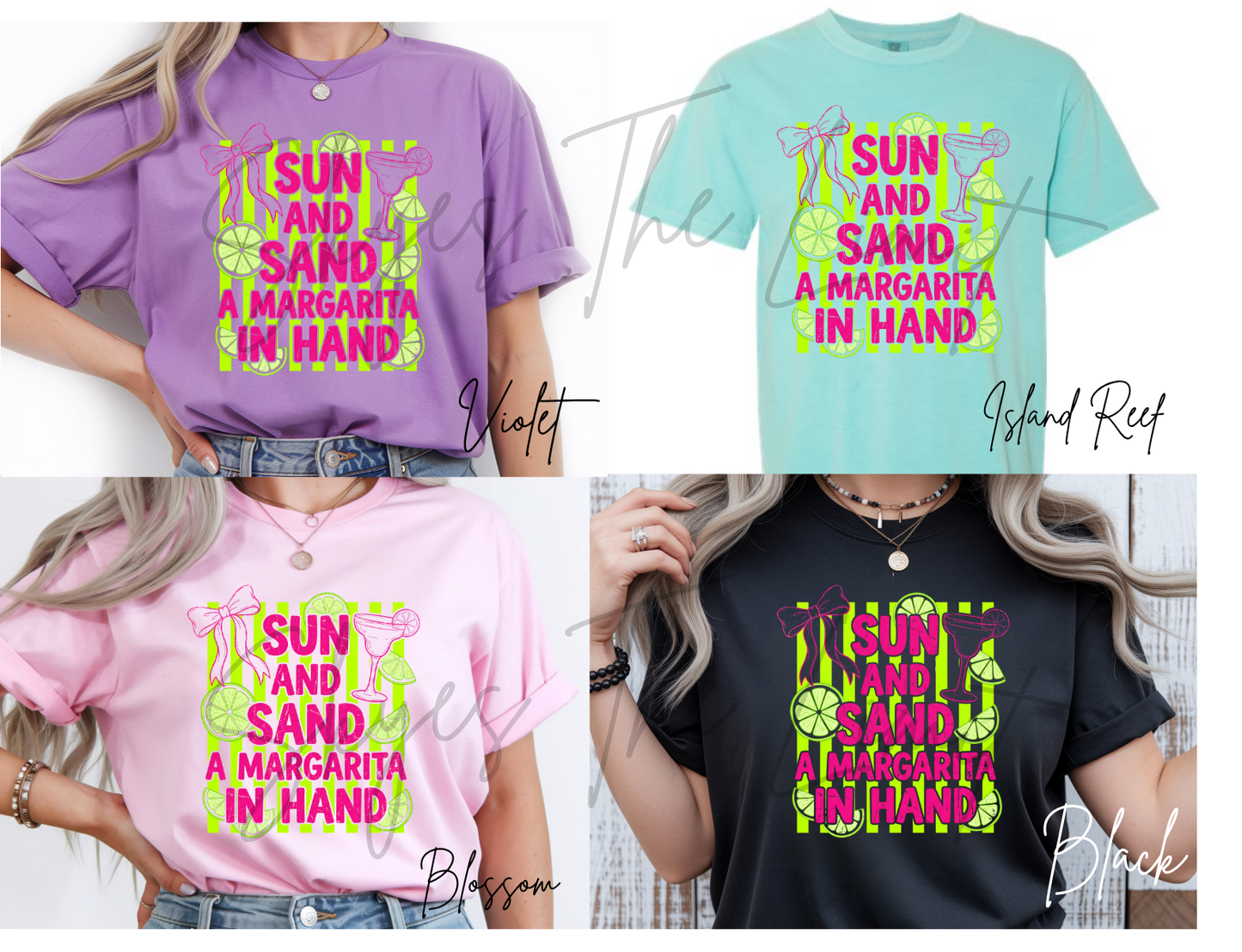 Sun and Sand comfort color T shirt