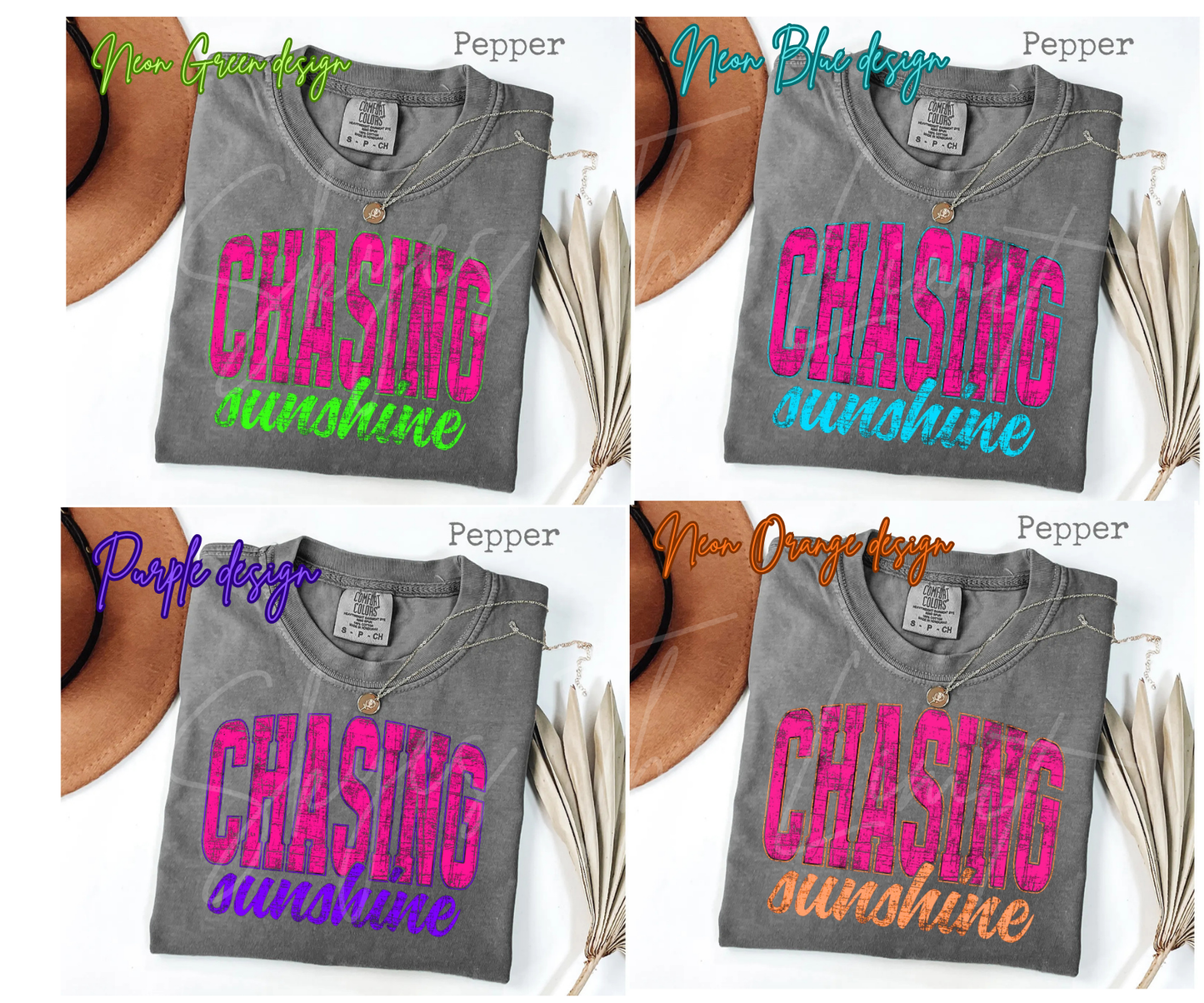 Chasin Sunshine comfort color T shirt