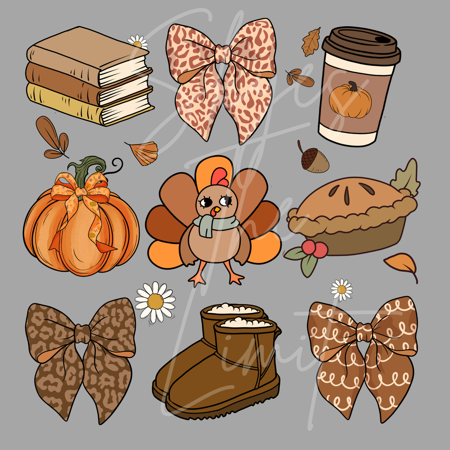 Thanksgiving (tons to choose from) DTF TRANSFER (Copy)