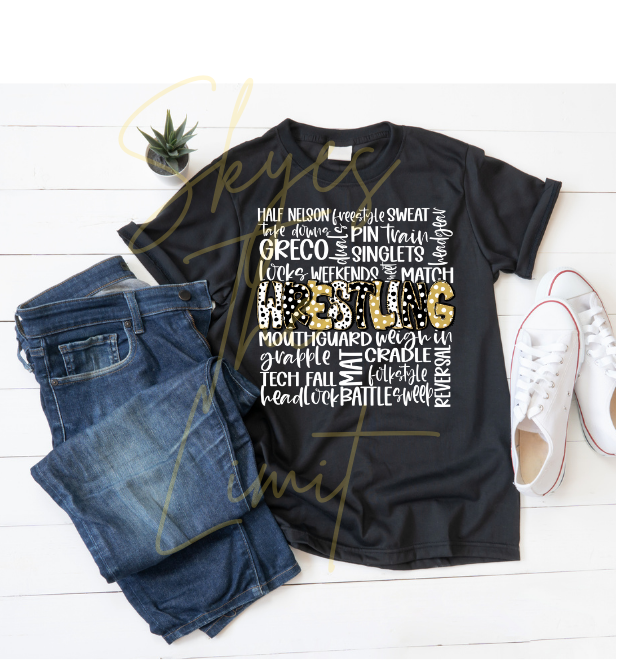 Knights Wrestling T shirt