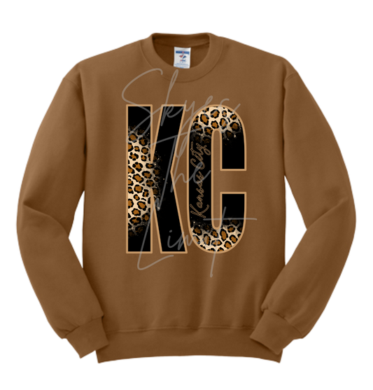 KC black and cheetah Garment