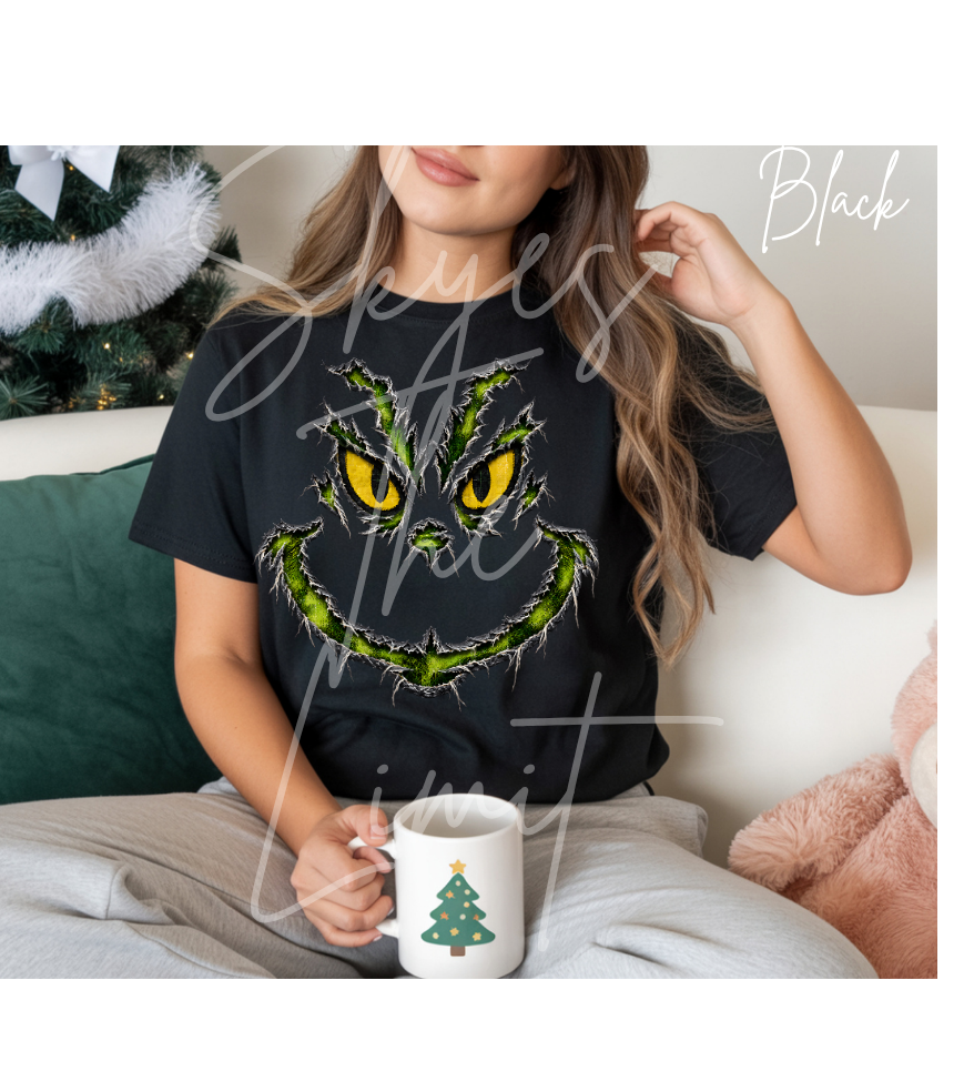Ripped Grinchy Comfort color