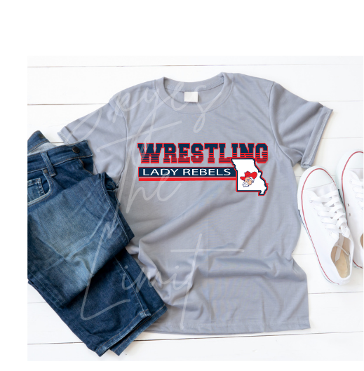 Rebels Wrestling T shirt
