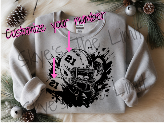 football design (Customize number)