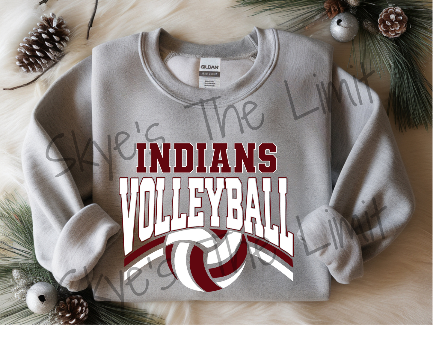 Mascot volleyball design YOUTH