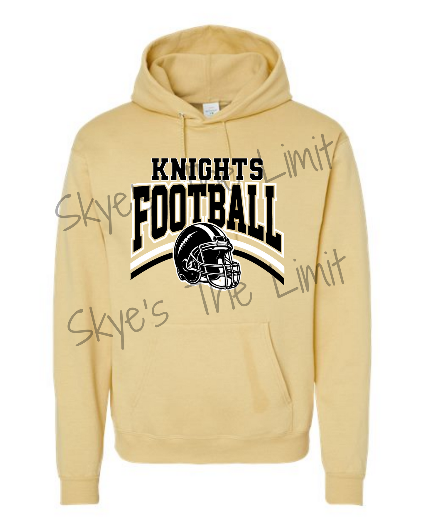 Mascot football design HOODIES/SWEATSHIRT