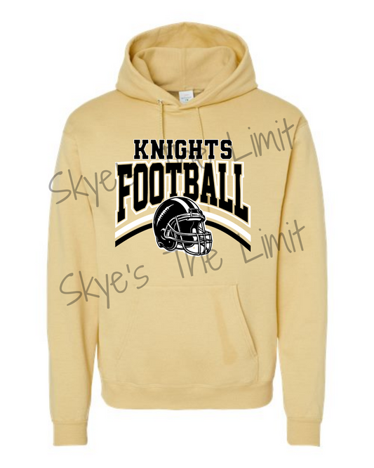 Mascot football design HOODIES/SWEATSHIRT