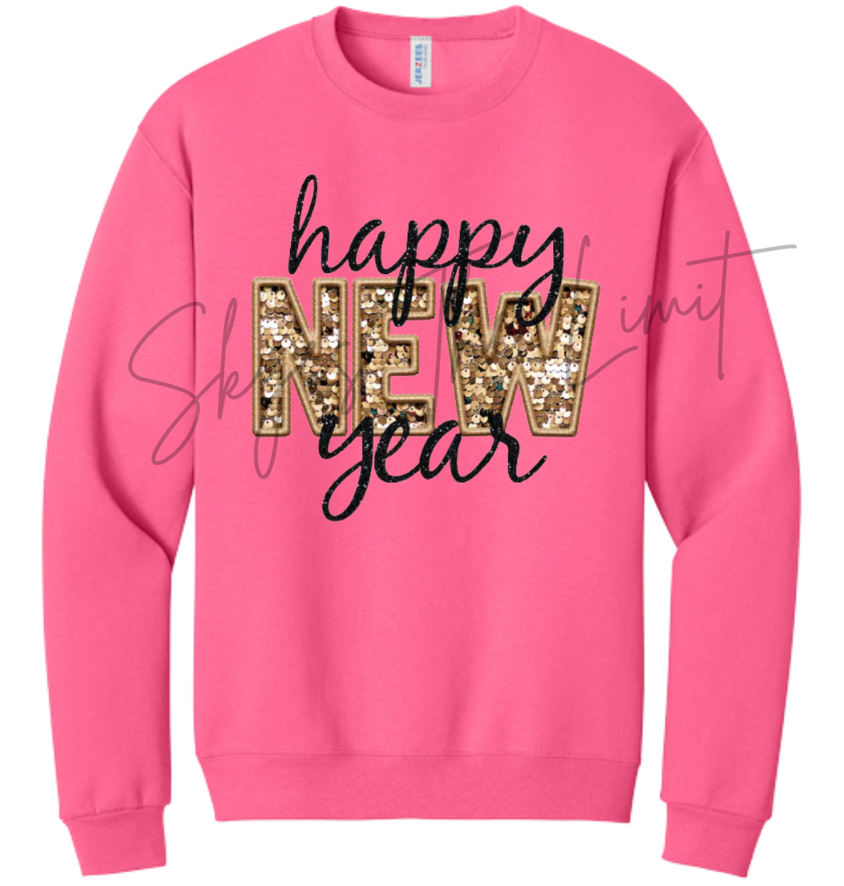 NEW YEAR crewneck sweatshirts