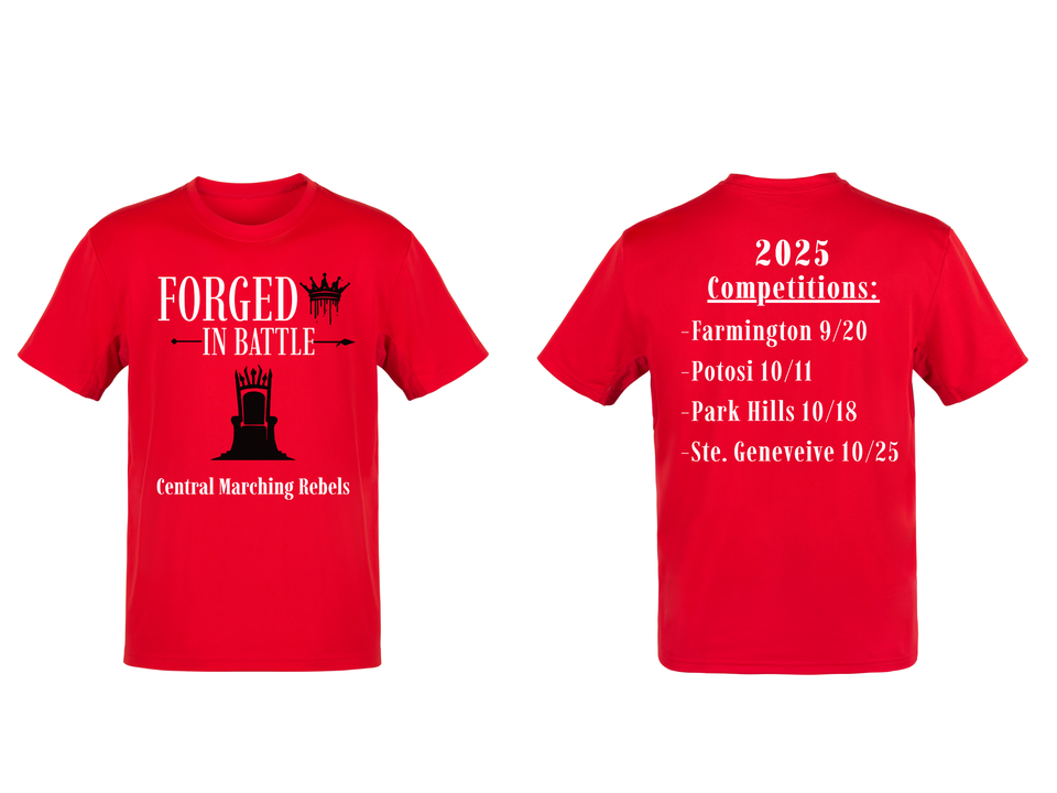 Rebels band show shirt