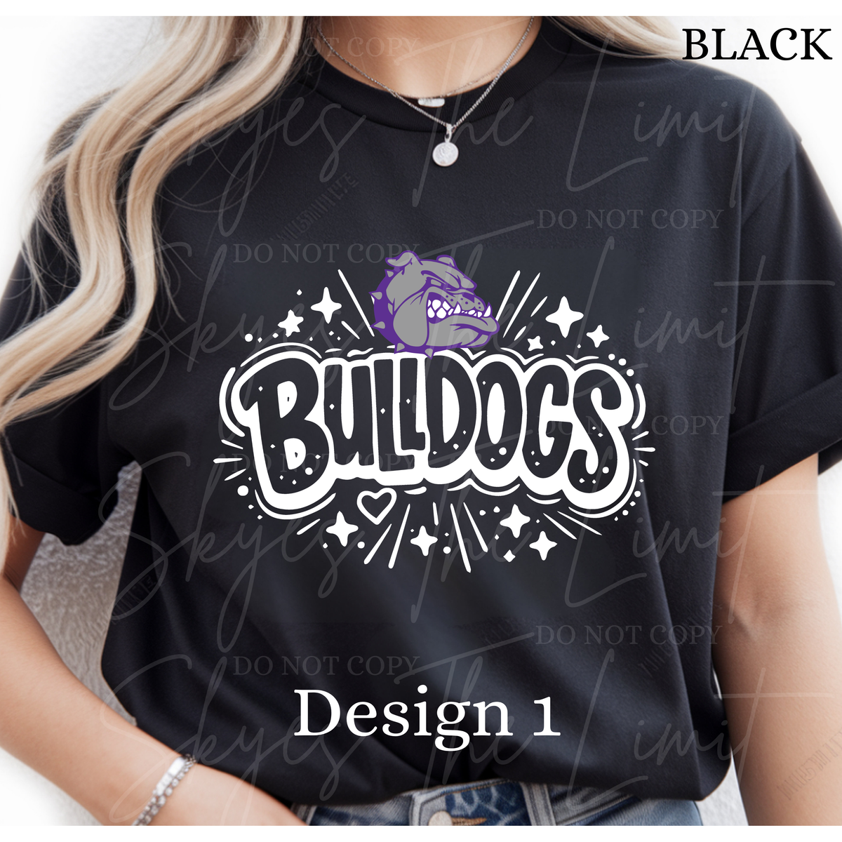 Bulldog comfort color t shirts
