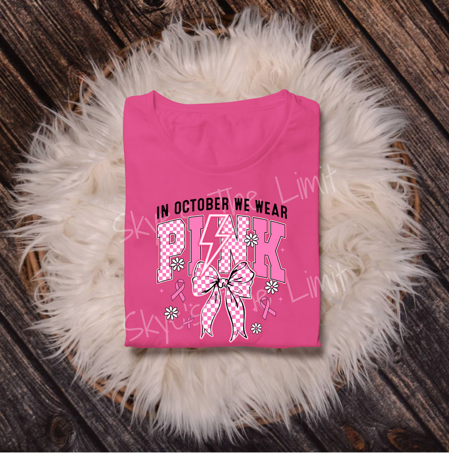 In October we wear pink!
