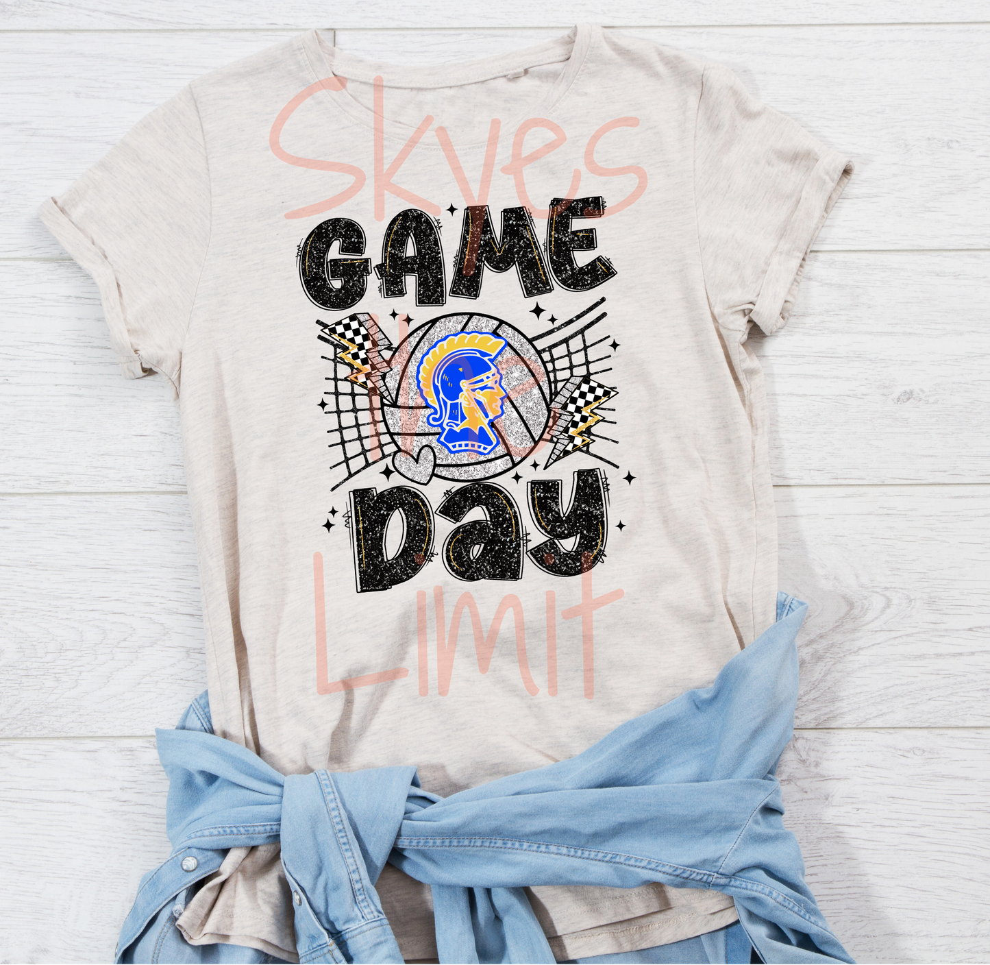 Volleyball Game day T shirt (Youth)