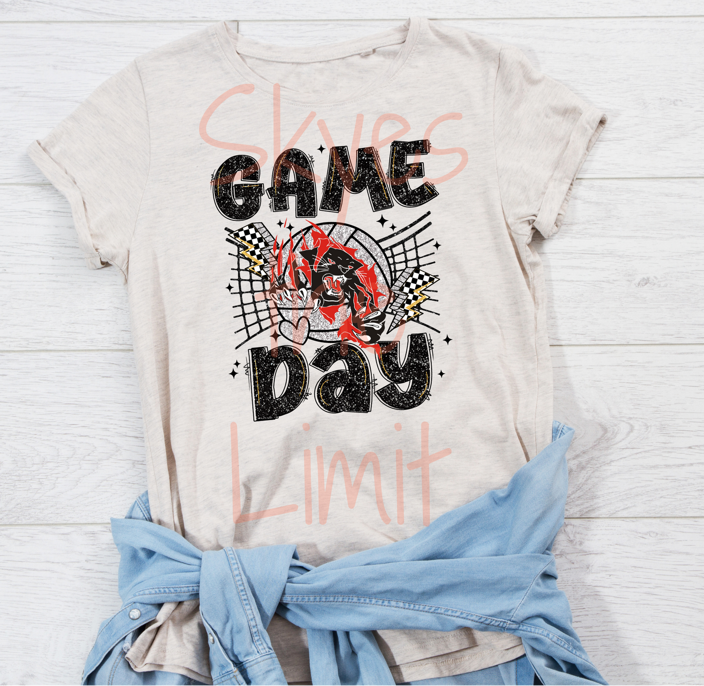 Volleyball Game day T shirt (Youth)
