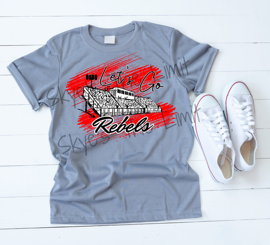 School football T-Shirt "Let's Go"