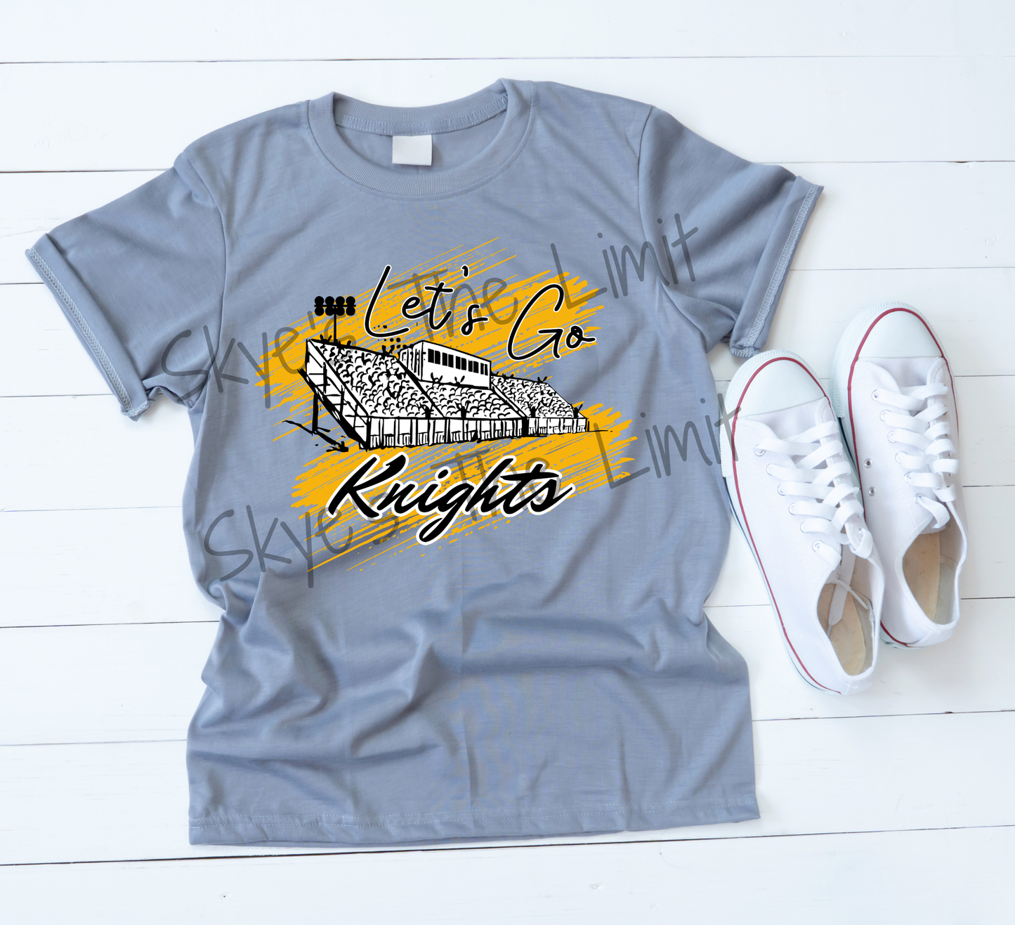School football T-Shirt "Let's Go"