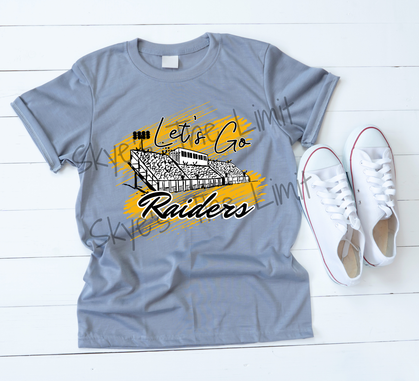School football T-Shirt "Let's Go"