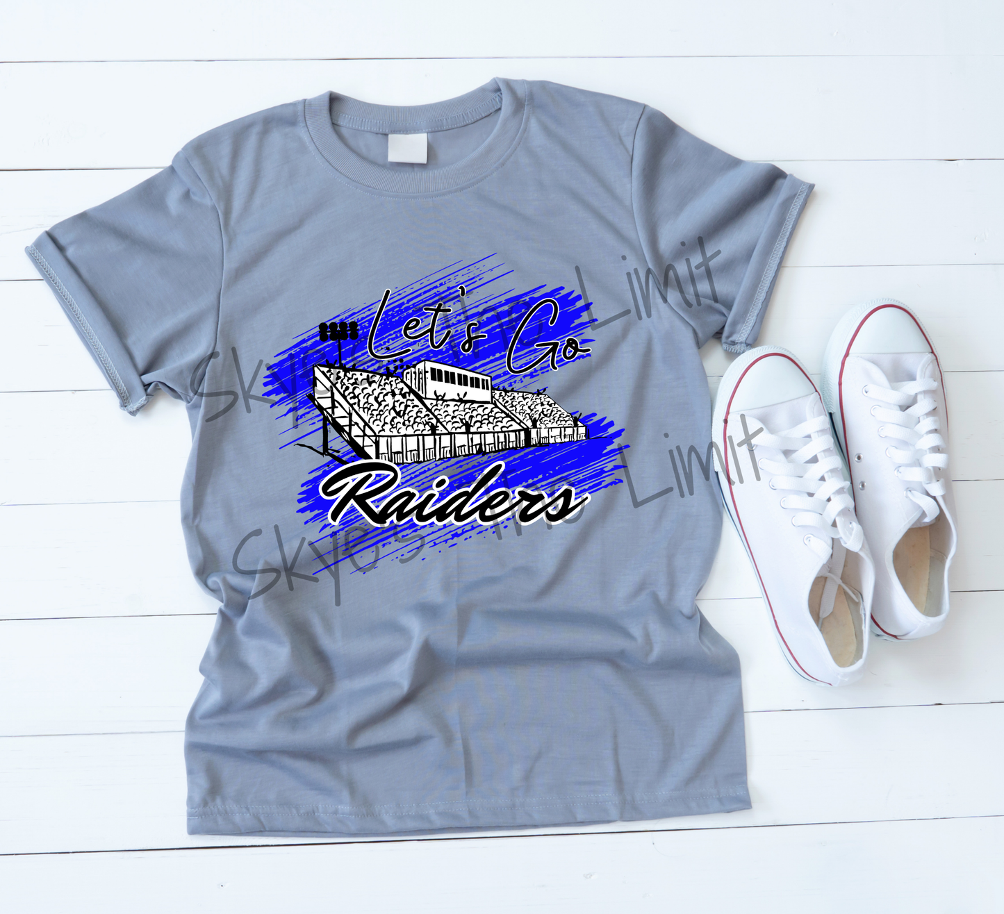 School football T-Shirt "Let's Go"
